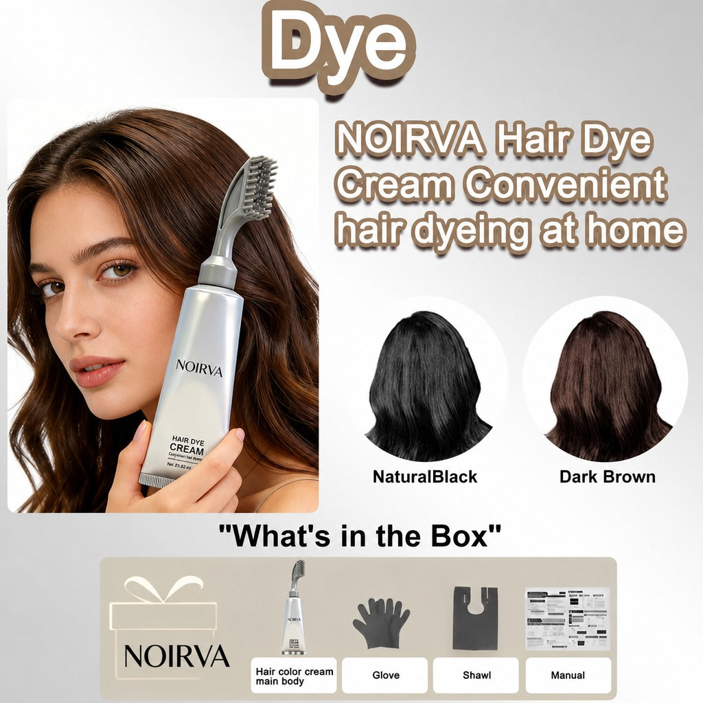 NOIRVA Hair Dye Cream Comb